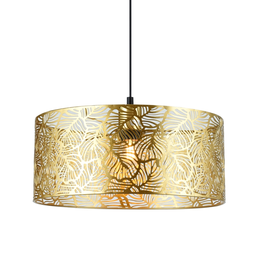 Suspension filaire FLEUR 1xE27/15W/230V doré