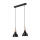 Suspension filaire FRANCESCA 2xE27/60W/230V