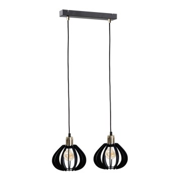 Suspension filaire GEM 2xE27/60W/230V