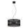 Suspension filaire GLUM 3xE27/60W/230V noir