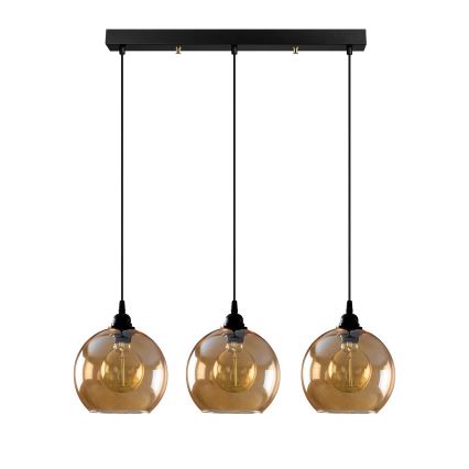 Suspension filaire GoLD 3xE27/40W/230V