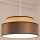 Suspension filaire GRACE 1xE27/60W/230V d. 40 cm beige/marron
