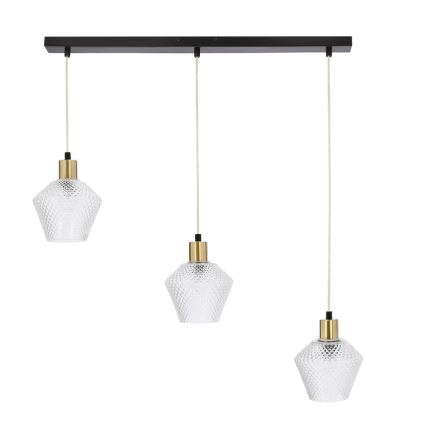 Suspension filaire GRENIKO 3xE14/40W/230V