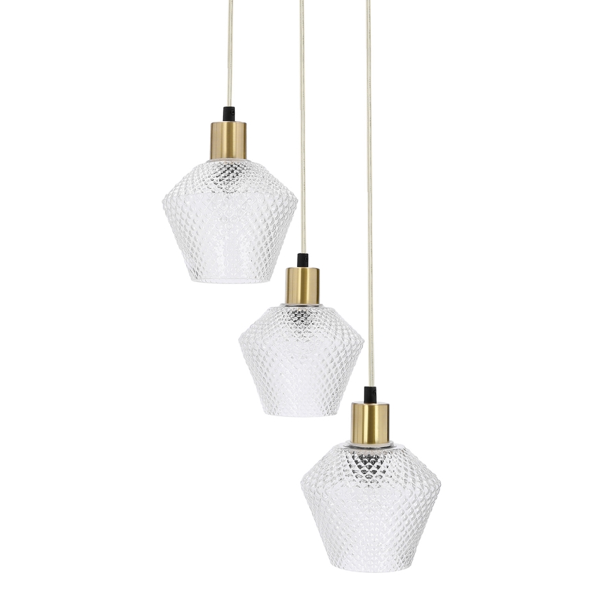 Suspension filaire GRENIKO 3xE14/40W/230V