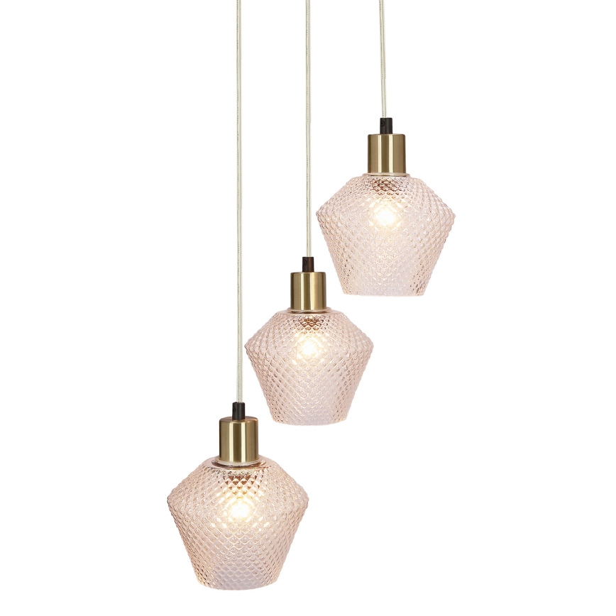 Suspension filaire GRENIKO 3xE14/40W/230V