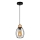 Suspension filaire GUNNAR 1xE27/60W/230V chêne