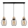 Suspension filaire GUNNAR 3xE27/60W/230V chêne