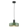 Suspension filaire HAKI 1xE27/60W/230V vert/noir