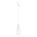 Suspension filaire HALO 1xG9/8W/230V d. 12 cm blanc