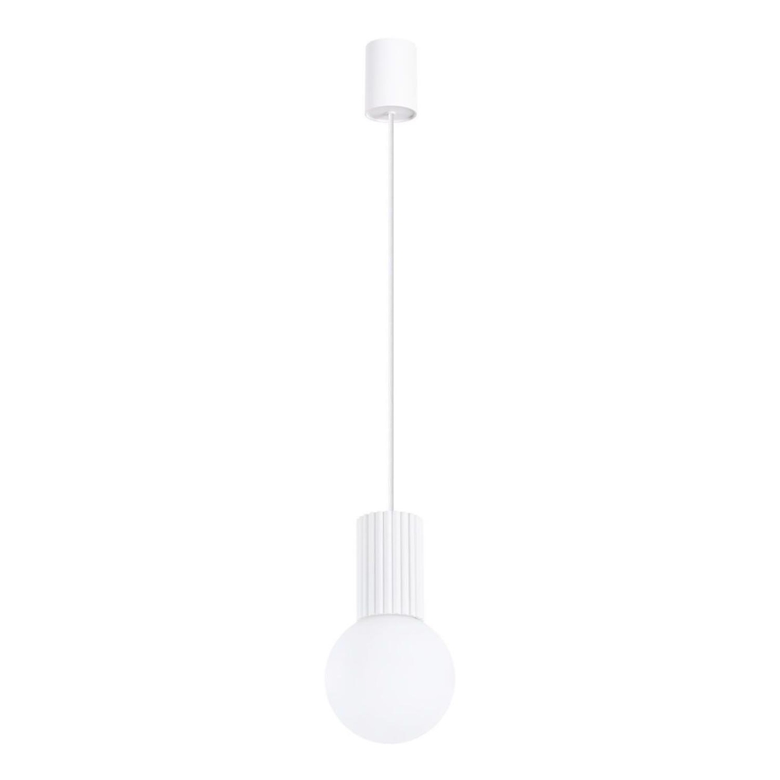 Suspension filaire HALO 1xG9/8W/230V d. 12 cm blanc