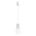 Suspension filaire HALO 1xG9/8W/230V d. 12 cm crème