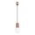 Suspension filaire HALO 1xG9/8W/230V d. 12 cm marron