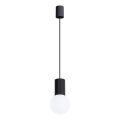 Suspension filaire HALO 1xG9/8W/230V d. 12 cm noir