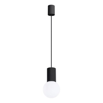 Suspension filaire HALO 1xG9/8W/230V d. 12 cm noir