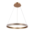 Suspension filaire HASHIM LED/34W/230V d. 60 cm cuivre