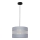 Suspension filaire HELEN 1xE27/15W/230V gris/noir