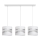 Suspension filaire HELEN 3xE27/15W/230V blanche