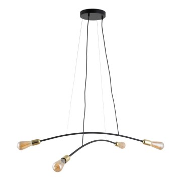 Suspension filaire HELIX 4xE27/15W/230V