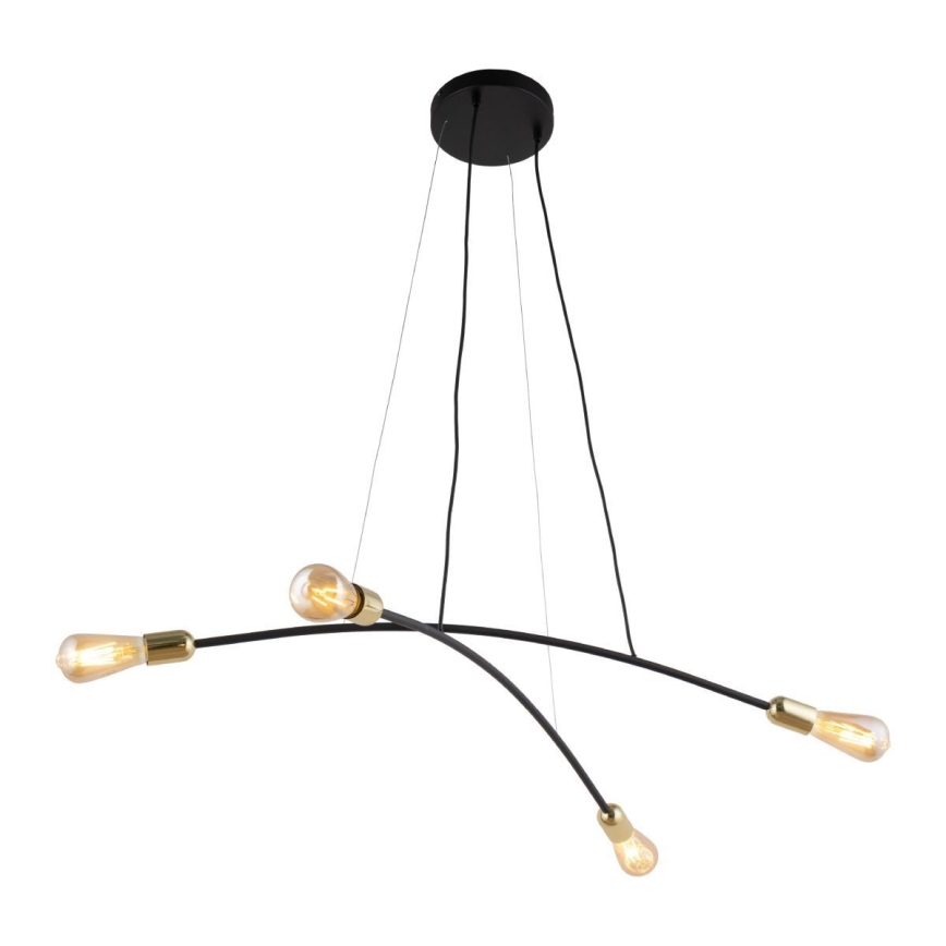 Suspension filaire HELIX 4xE27/15W/230V