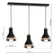 Suspension filaire HOLLY 3xE27/60W/230V