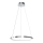 Suspension filaire HOOP LED/27W/230V d. 50 cm 4000K chrome brillant