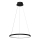 Suspension filaire HOOP LED/27W/230V d. 50 cm 4000K noir