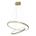 Suspension filaire HOOP LED/51W/230V d. 60 cm 4000K doré