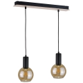 Suspension filaire JANTAR WOOD 2xE27/60W/230V