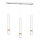 Suspension filaire JOKER WHITE WOOD 3xGU10/8W/230V