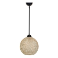 Suspension filaire JUTE 1xE27/60W/230V beige