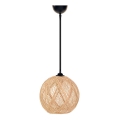 Suspension filaire JUTE 1xE27/60W/230V beige