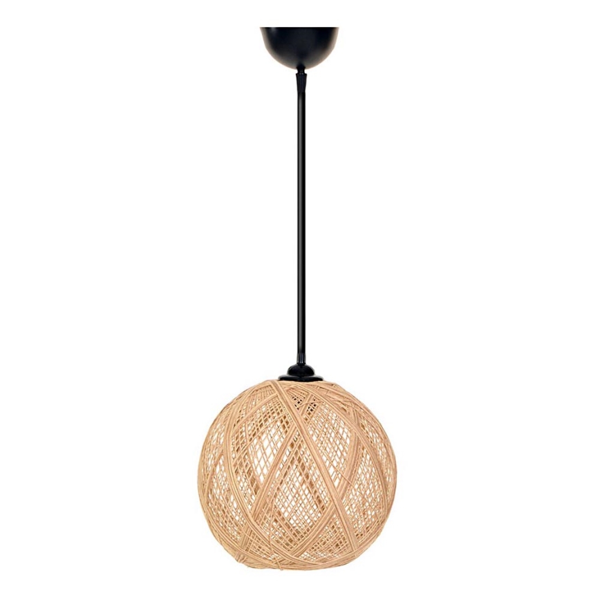 Suspension filaire JUTE 1xE27/60W/230V beige