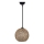 Suspension filaire JUTE 1xE27/60W/230V marron