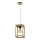 Suspension filaire KAGO 1xE27/60W/230V chêne mat