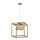 Suspension filaire KAGO 4xE27/60W/230V chêne