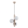 Suspension filaire KANET 3xE14/40W/230V beige/blanc