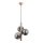 Suspension filaire KANET 3xE14/40W/230V beige/gris