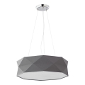 Suspension filaire KANTOOR 1xE27/15W/230V grise