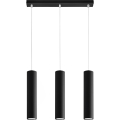 Suspension filaire KARADON 3xGU10/30W/230V noir
