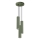 Suspension filaire KARBON 3xGU10/10W/230V vert