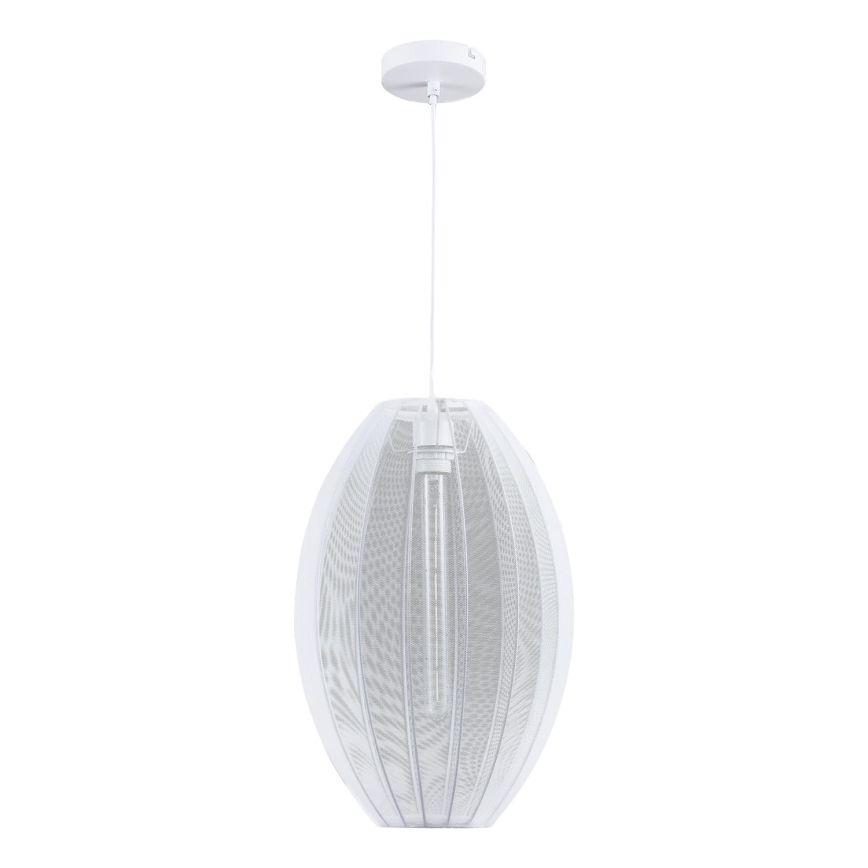 Suspension filaire KAREI 1xE27/20W/230V d. 30 cm blanc