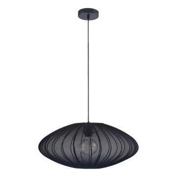 Suspension filaire KINU 1xE27/20W/230V d. 50 cm noir