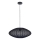 Suspension filaire KINU 1xE27/20W/230V d. 50 cm noir