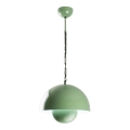 Suspension filaire KURE 1xE27/40W/230V vert