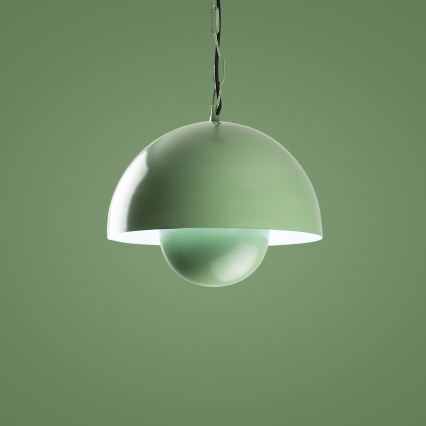 Suspension filaire KURE 1xE27/40W/230V vert