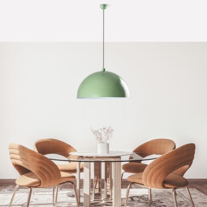 Suspension filaire KURE 1xE27/40W/230V vert
