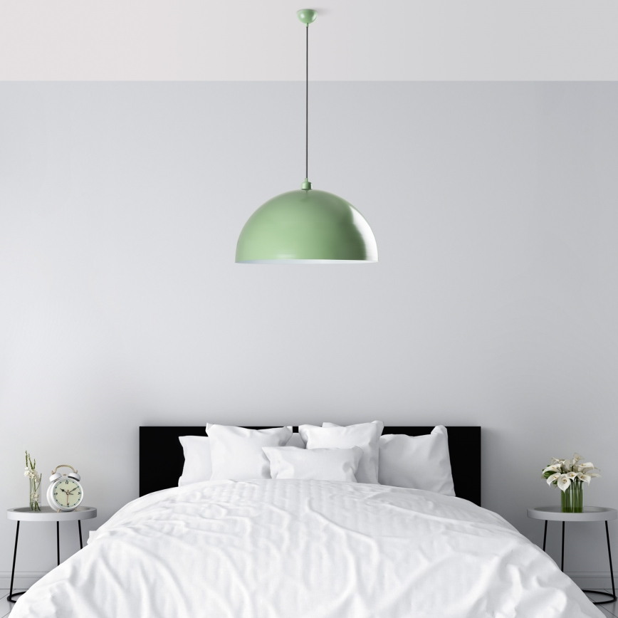 Suspension filaire KURE 1xE27/40W/230V vert