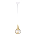 Suspension filaire LACRIMA WHITE 1xE27/60W/230V