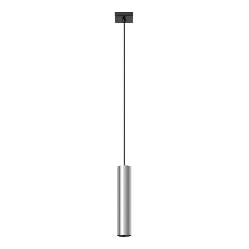 Suspension filaire LAGOS 1xGU10/10W/230V chrome brillant
