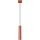 Suspension filaire LAGOS 1xGU10/10W/230V rouge